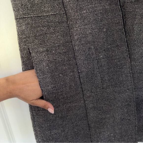 Vigoss Women's Heavy Jacket Vest Sleeveless Gray Snap Closure XS - Picture 4 of 7